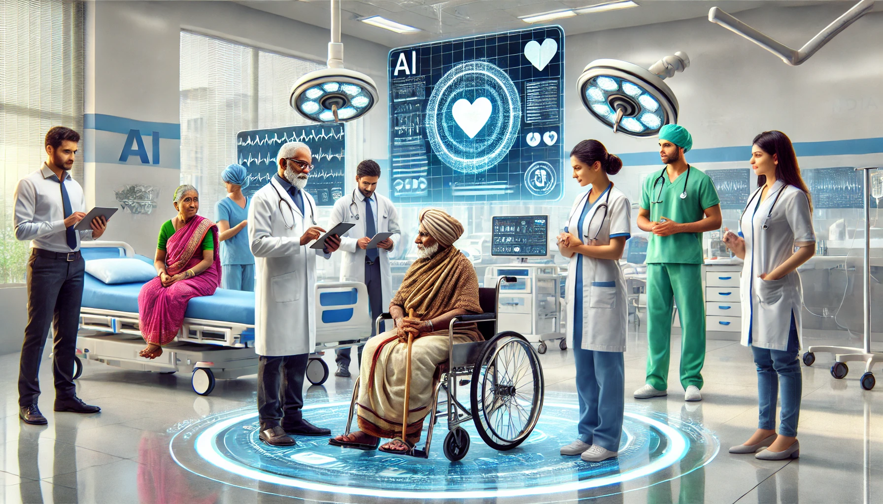 الرعاية الصحية المدعومة بالذكاء الاصطناعي: تحول رعاية المرضى في الهند